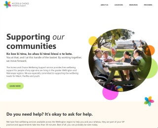 access and choice screen